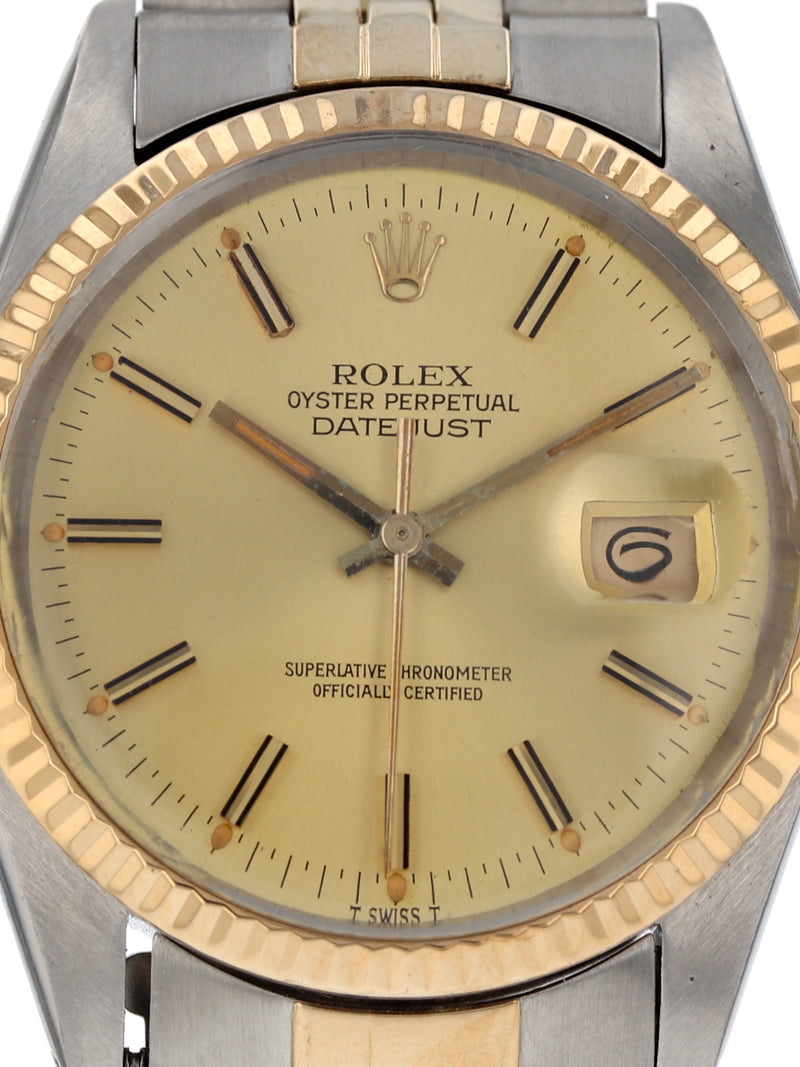 40066: Rolex Vintage Datejust, Ref. 16013, Circa 1984