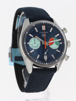 40072: Tag Heuer Carrera Chronograph Skipper, Ref. CBS2213, Box and Card 2024, UNWORN