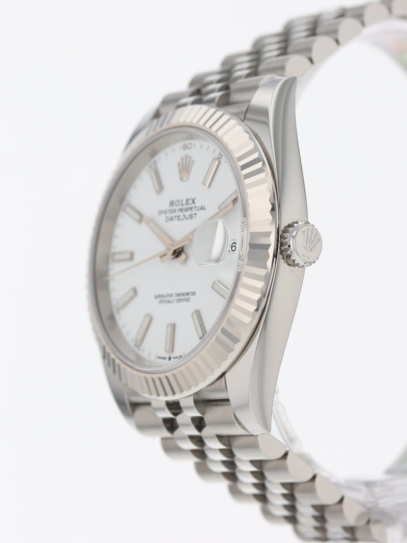 40073: Rolex Datejust 41, Ref. 126334, Box and 2024 Card