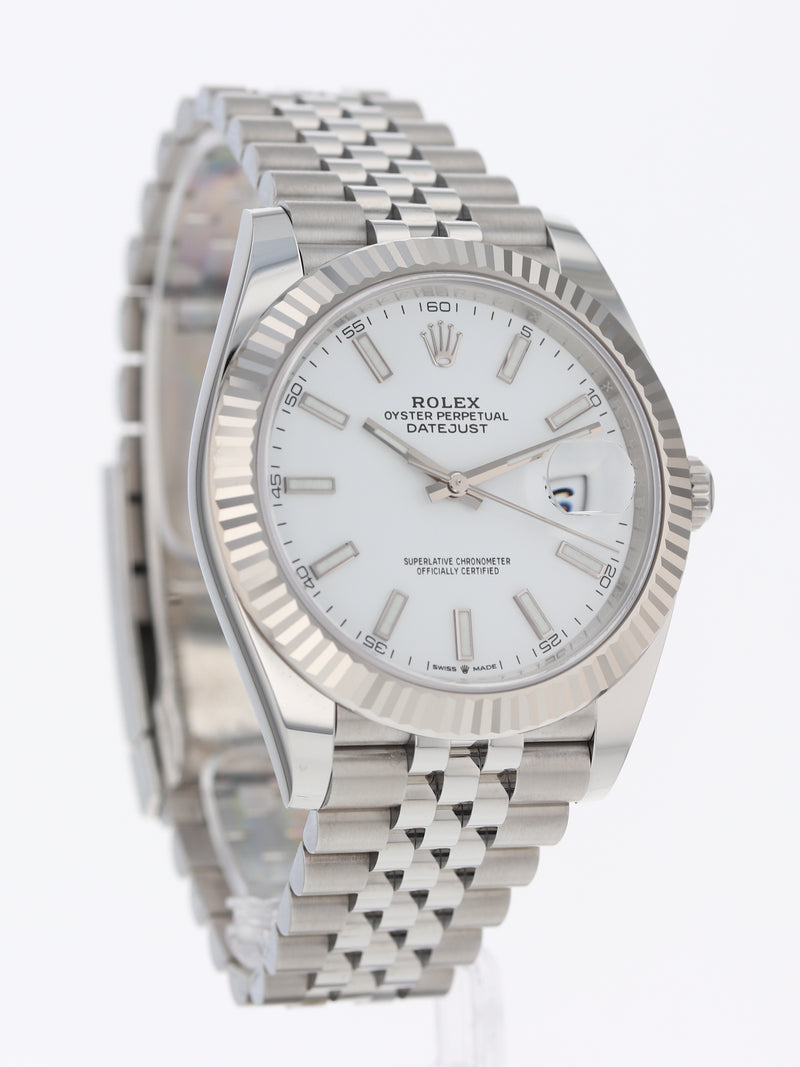 40073: Rolex Datejust 41, Ref. 126334, Box and 2024 Card