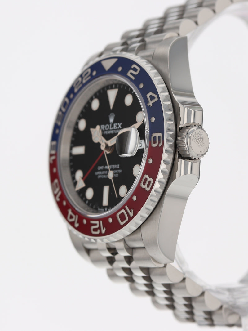 40077: Rolex GMT-Master II "Pepsi", Ref. 126710BLRO, 2019 Full Set