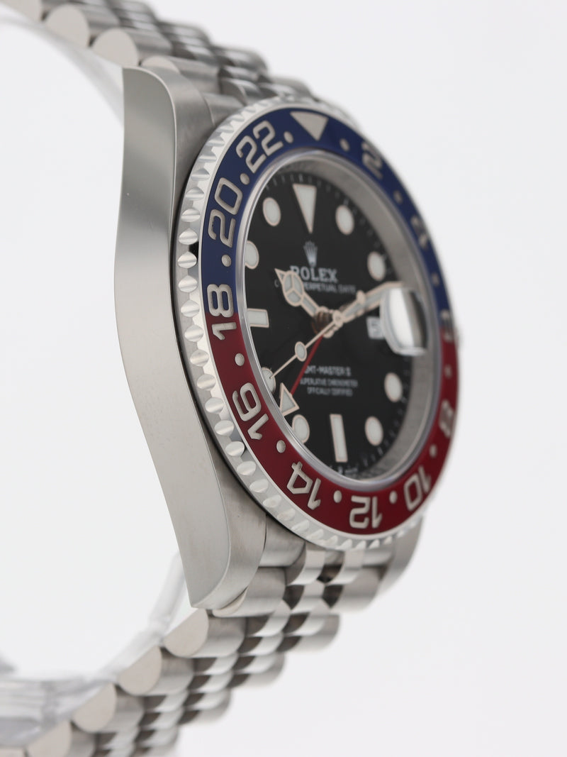 40077: Rolex GMT-Master II "Pepsi", Ref. 126710BLRO, 2019 Full Set