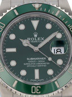 40078: Rolex Submariner 40, Ref. 116610LV "Hulk", 2019 Full Set LIKE NEW