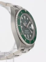 40078: Rolex Submariner 40, Ref. 116610LV "Hulk", 2019 Full Set LIKE NEW