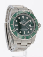 40078: Rolex Submariner 40, Ref. 116610LV "Hulk", 2019 Full Set LIKE NEW