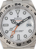 40079: Rolex Explorer 42, "Polar" Dial, Ref. 216570, 2020 Full Set