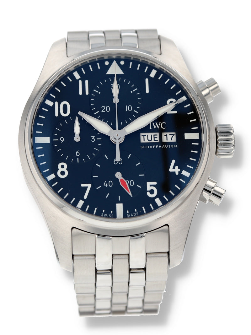 40102: IWC Pilot's Chronograph 41, Ref. IW388113, Box and 2024 Card