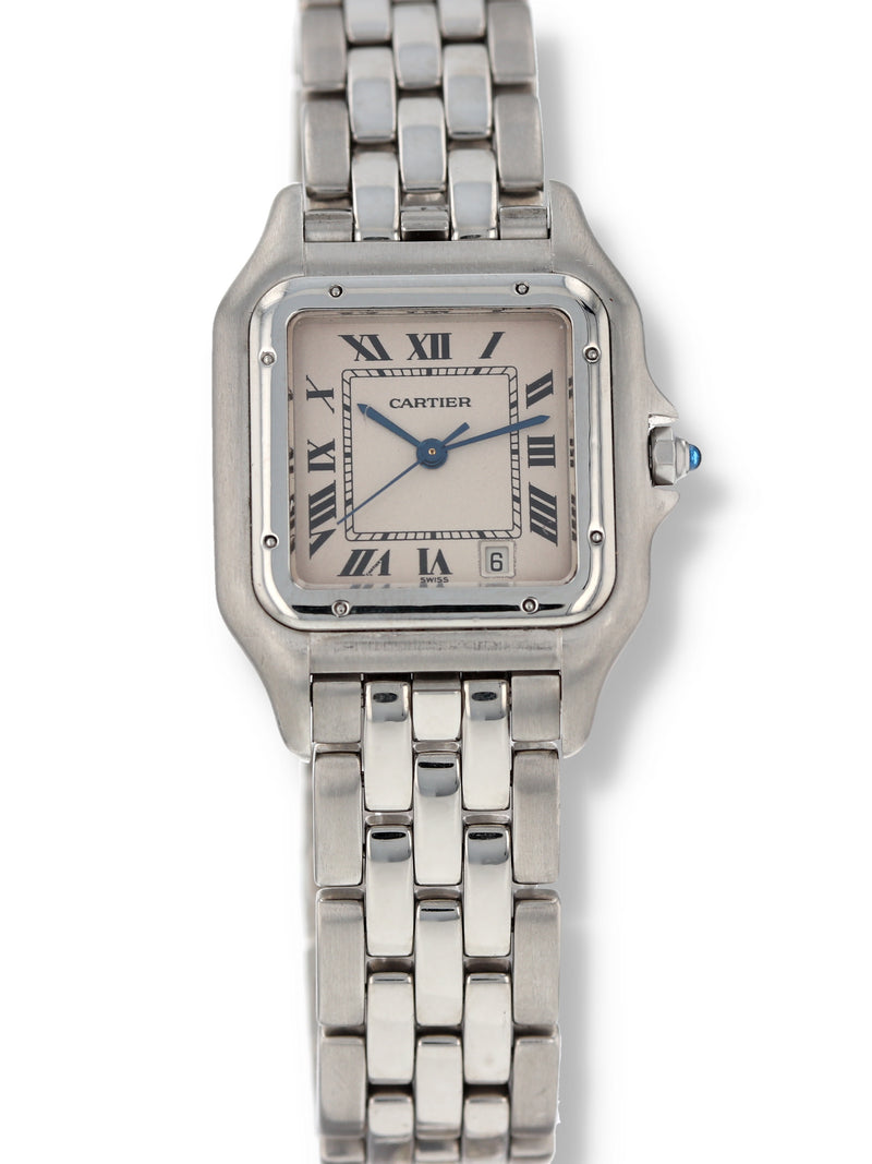 40104: Cartier Medium Panther, Quartz, Size 27mm x 36mm