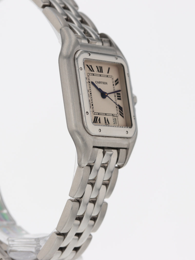 40104: Cartier Medium Panther, Quartz, Size 27mm x 36mm