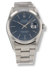 40118: Rolex Datejust 36 Blue Dial, Ref. 16200, Circa 1997