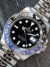 40122: Rolex GMT-Master II "Batgirl", Ref. 126710BLNR, 2024 Full Set UNWORN