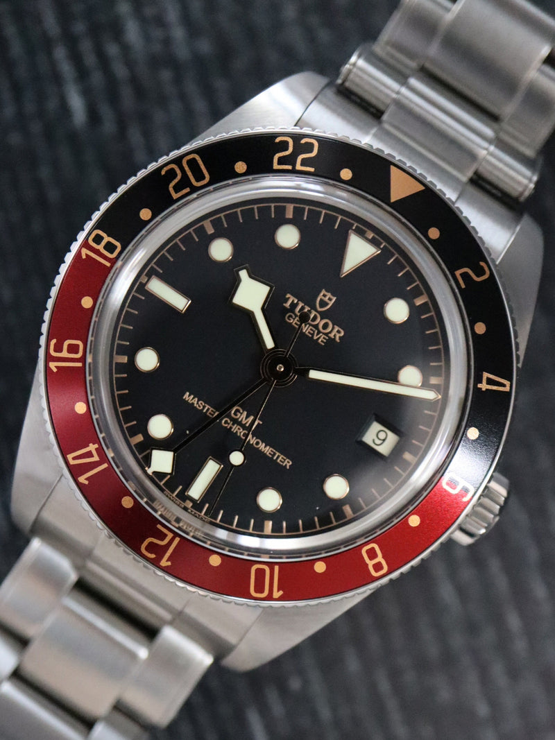 40137: Tudor Stainless Steel Black Bay 58 GMT “Coke”, Ref. 7939G1