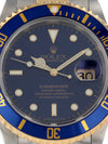 40139: Rolex Submariner 40, Ref. 16613, Circa 1997, Box and Booklets, UNPOLISHED