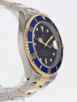 40139: Rolex Submariner 40, Ref. 16613, Circa 1997, Box and Booklets, UNPOLISHED