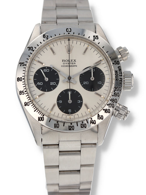 40140: Rolex Vintage 1970's Daytona, Ref. 6265, Rare "ROC" Sigma Dial