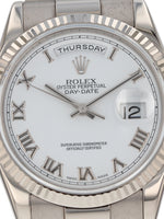 40142: Rolex 18k White Gold President, Ref. 118239, Circa 2004