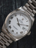 40142: Rolex 18k White Gold President, Ref. 118239, Circa 2004