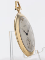 40157: Cartier 18k Yellow Gold Pocketwatch, SIze 46mm, Circa 1920's