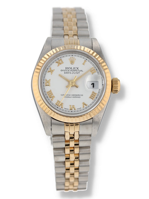 40188: Rolex Ladies Datejust, Ref. 69173, Box and Papers Circa 1987