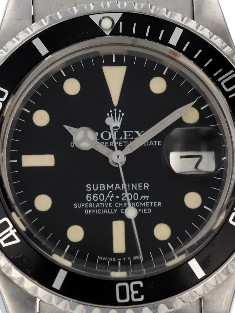 40198: Rolex Vintage Submariner, Ref. 1680, Circa 1978