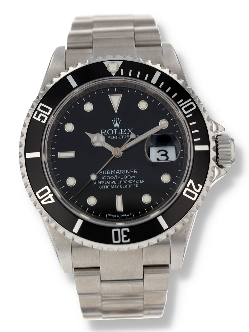 40213: Rolex Submariner 40, Ref. 16610, Circa 2007