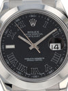 40218: Rolex Datejust II, Ref. 116300, Box and 2014 Card, 2025 Rolex Service Card