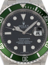 40219: Rolex Submariner "Kermit", Ref. 16610V, Box and 2010 Card, 2020 Rolex Service Card