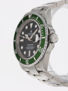 40219: Rolex Submariner "Kermit", Ref. 16610V, Box and 2010 Card, 2020 Rolex Service Card