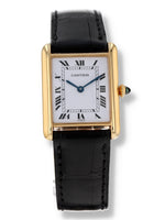 40222: Cartier Vintage Tank Louis, Ref. 78086, Rare Paris Dial