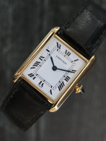 40222: Cartier Vintage Tank Louis, Ref. 78086, Rare Paris Dial