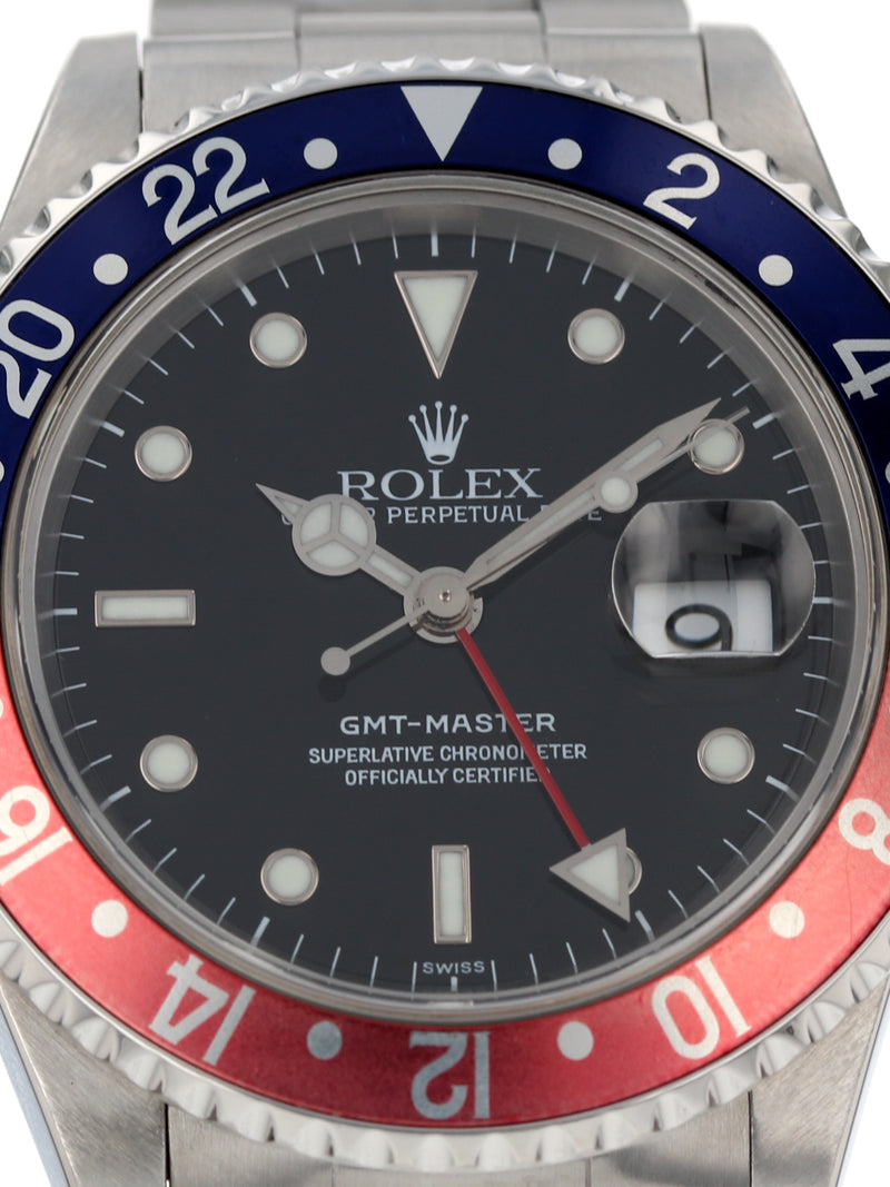 40229: Rolex GMT-Master "Pepsi", Ref. 16700, Circa 1999