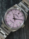 40230: Rolex Oyster Perpetual 36, Ref. 126000, "Candy Pink" Dial, 2024 Full Set UNWORN