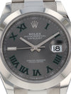 40233: Rolex Datejust 41, "Wimbledon" Dial, Ref. 126300, 2024 Full Set UNWORN