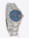 40240: Rolex Datejust 31, Azzurro Blue Floral Motif Diamond Dial, Ref. 278274, 2024 full set