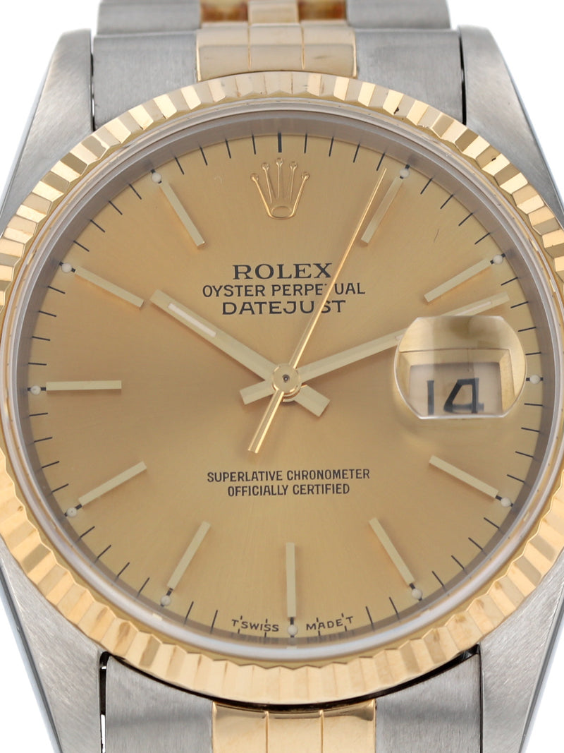 40249: Rolex Datejust 36, Ref. 16233, Circa 1993