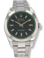 40257: Rolex Milgauss, Ref. 116400, Circa 2008. Rolex Box.