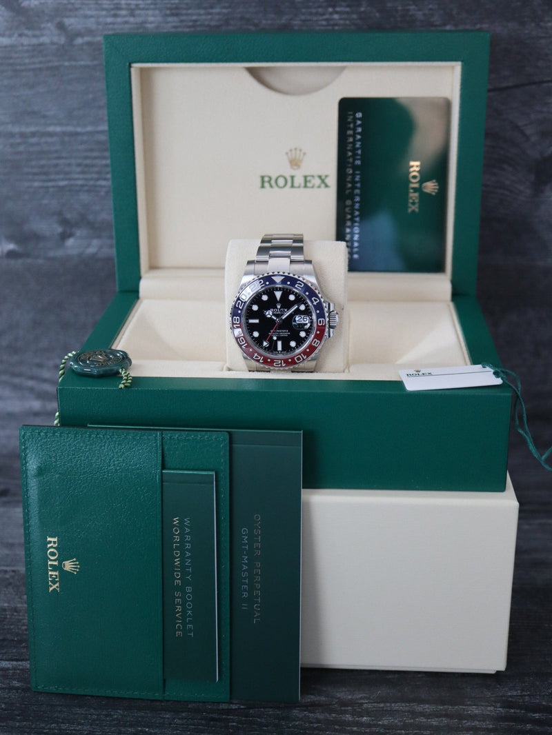 40265: Rolex GMT-Master II "Pepsi", Ref. 126710BLRO, 2023 Full Set