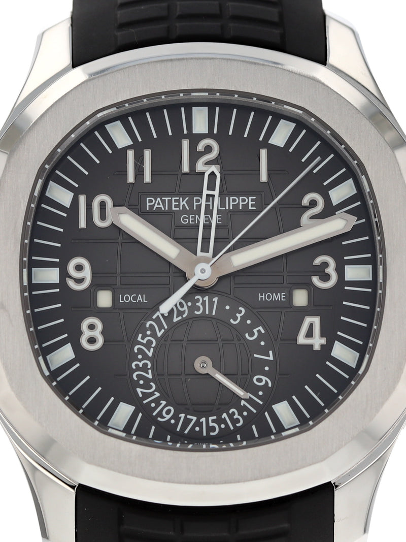 40266: Patek Philippe Aquanaut Travel Time, Ref. 5164A, Box and Papers