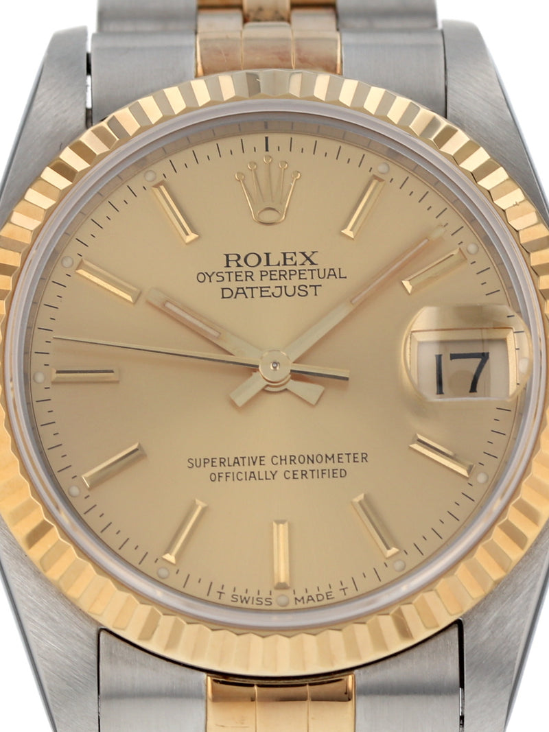 40283: Rolex Mid-Size Datejust 31, Ref. 68273, Circa 1991