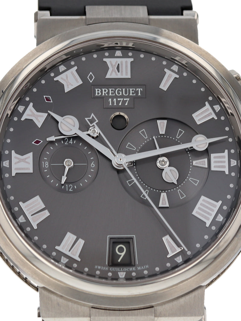 40288: Breguet Marine Alarme Musicale, Ref. 5547, 2024 Full Set LIKE NEW