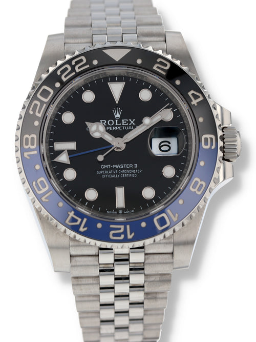 40290: Rolex GMT-Master II "Batgirl", Ref. 126710BLNR, 2024 Full Set