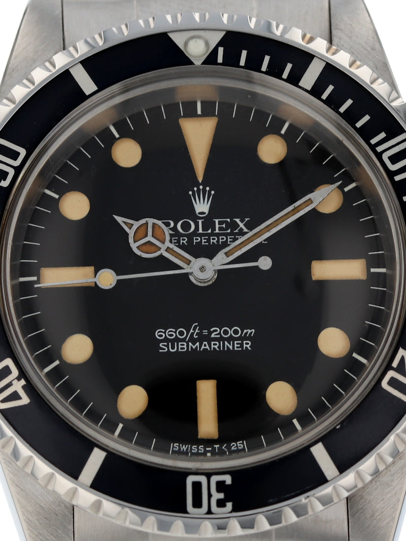 40291: Rolex Vintage Submariner, Ref. 5513, Circa 1978