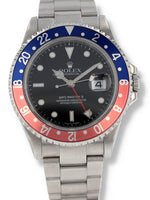 40295: Rolex GMT-Master II "Pepsi", Ref. 16710, Box and 2005 Papers