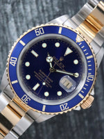 40296: Rolex Submariner 40, Ref. 16613, Box and Service Papers