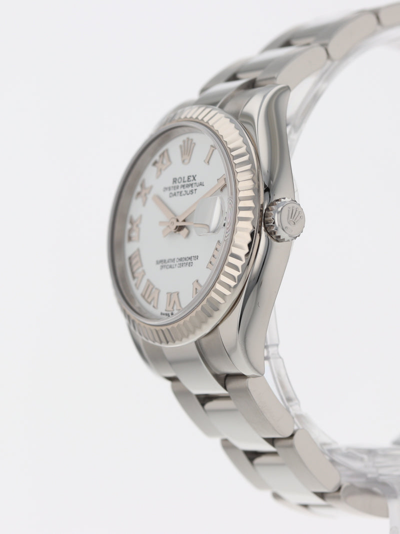 40299: Rolex Mid-Size Datejust 31, Ref. 278274, Box and 2022 Card