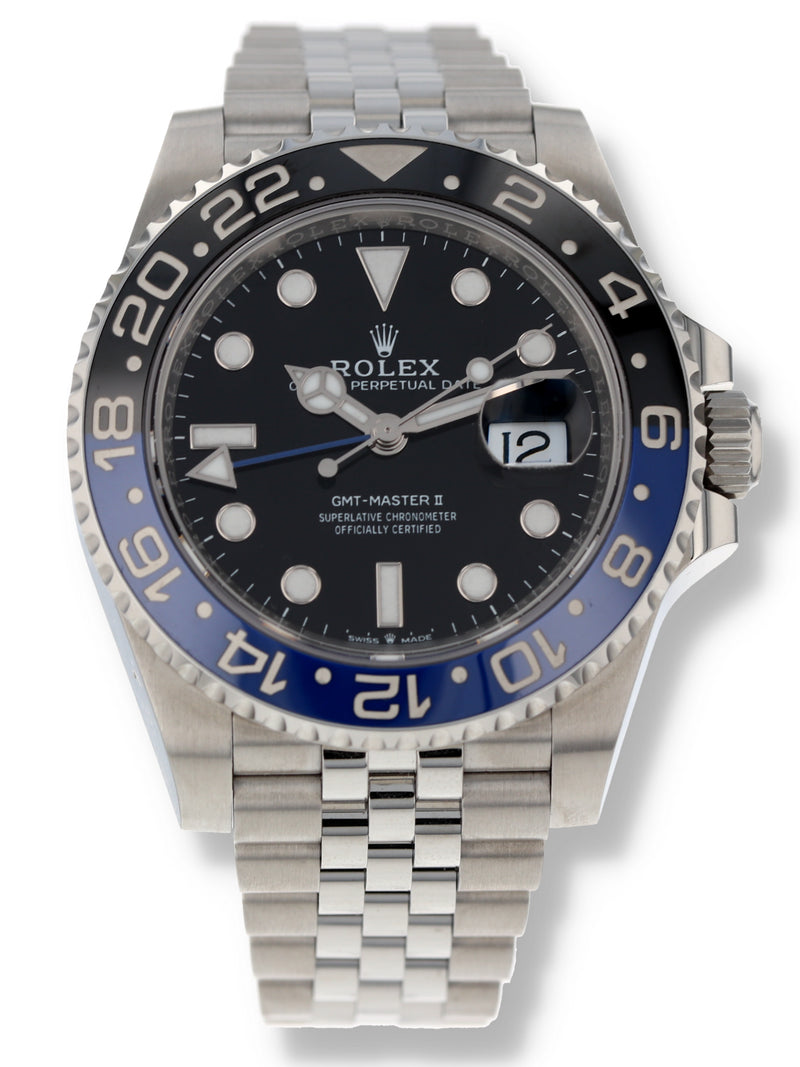 40325: Rolex GMT-Master II "Batgirl", Ref. 126710BLNR, 2023 Full Set