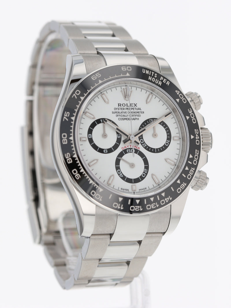 40338: Rolex Daytona "Panda", Ref. 126500LN, 2024 Full Set UNWORN