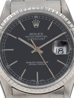 40339: Rolex Datejust 36, Ref. 16220, Circa 2000. Rolex Box