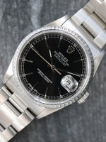 40339: Rolex Datejust 36, Ref. 16220, Circa 2000. Rolex Box