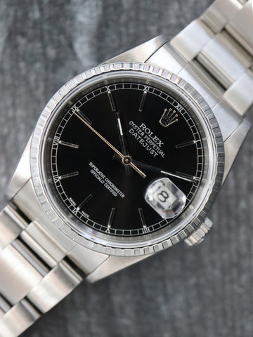 THE VINTAGE ROLEX ザ・ビンテージロレックス 40339: Rolex Datejust 36, Ref. 16220, Circa 2000. Rolex Box – Paul